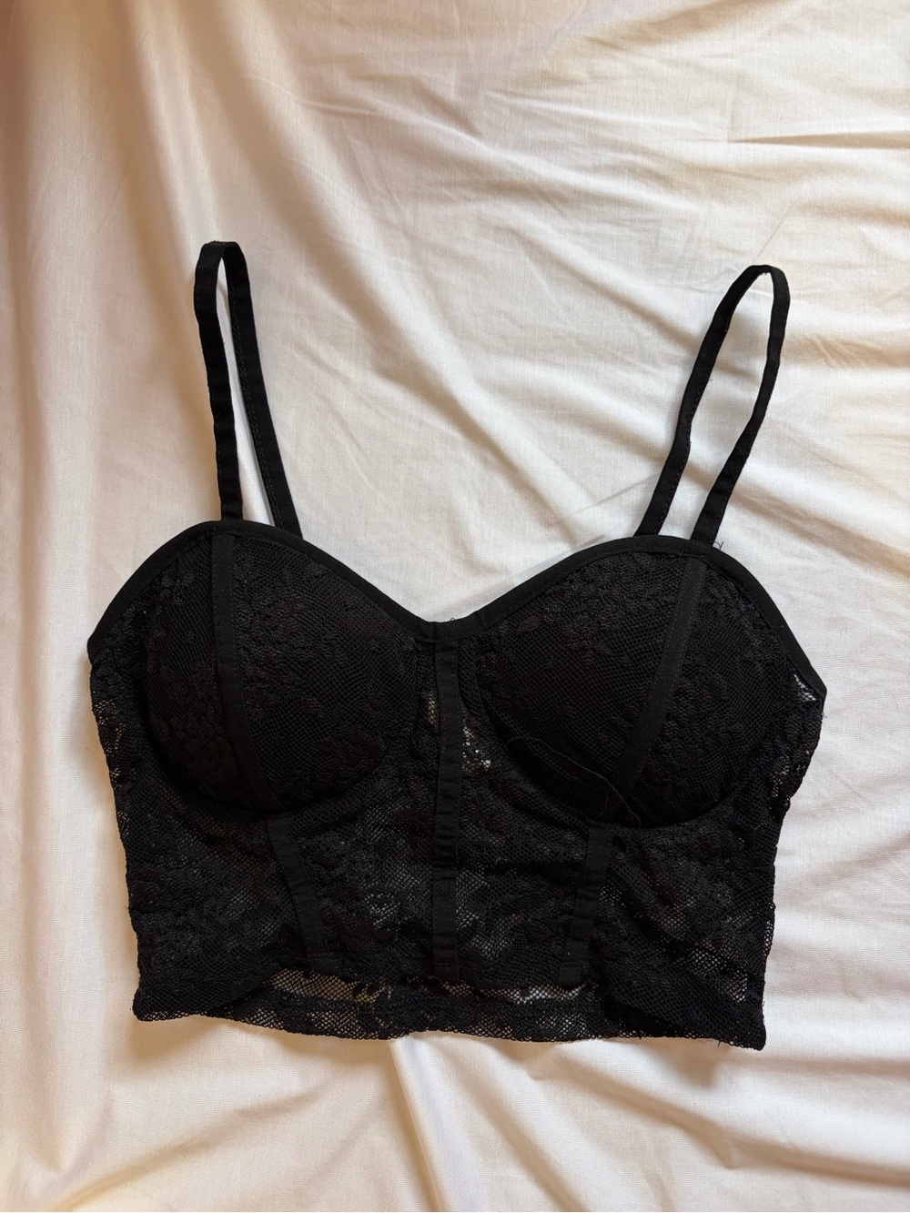 Bozzolo Black Lace Bralette